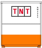 40CS-42 TNT Darwin Express 40' Curtain Sided Containers