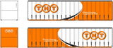 40CS-46 Circle TNT Swirl Design 40' Curtain Sided Containers