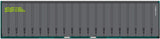 40CS-49 TGE Grey 40' Curtain Sided Containers