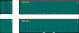 40CS-50 TGE Green 40' Curtain Sided Containers