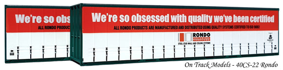 40CS-22 Rondo 40' Curtain Sided Containers